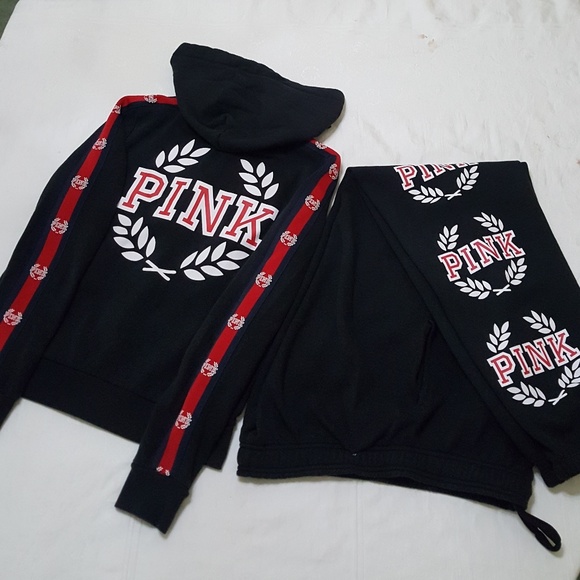 PINK Victoria's Secret Tops - Like new 😍 😍 VS PINK pink outfit set size S